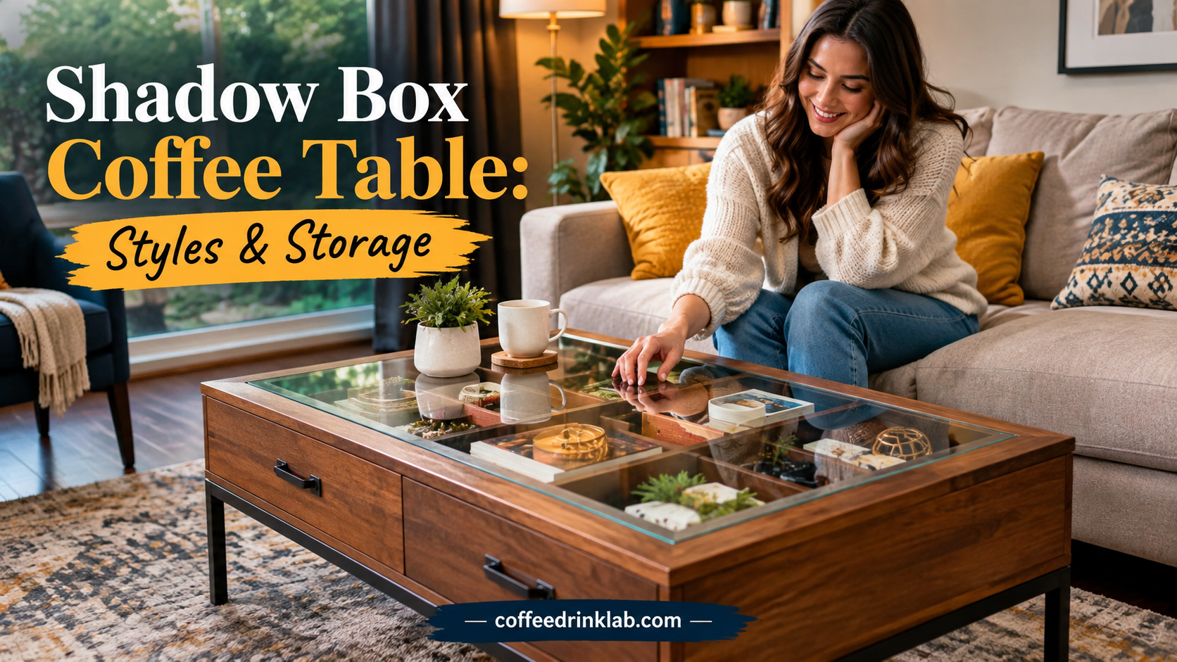 Shadow Box Coffee Table: Styles & Storage