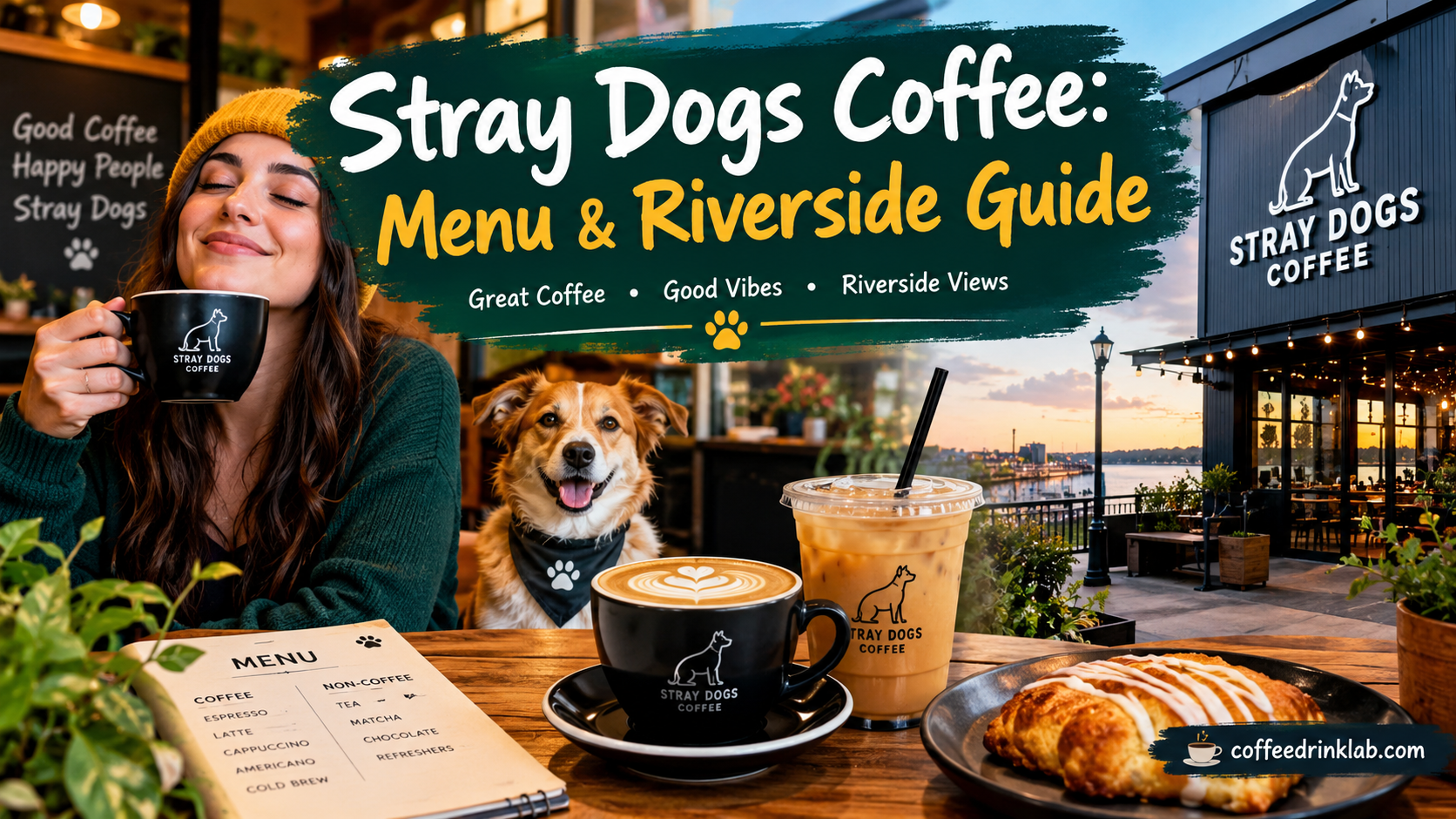 Stray Dogs Coffee: Menu & Riverside Guide