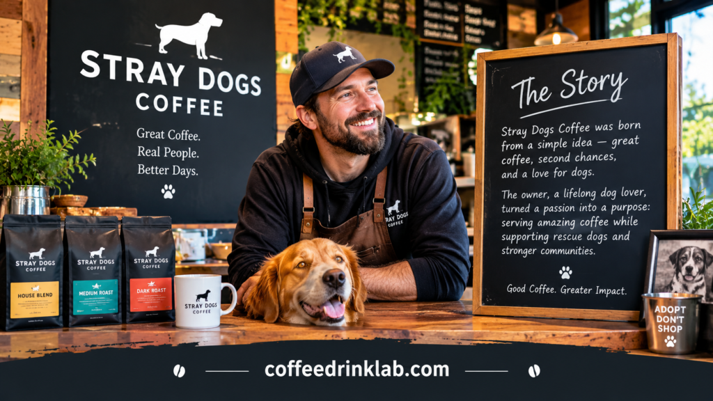 Stray Dogs Coffee Owner and Story