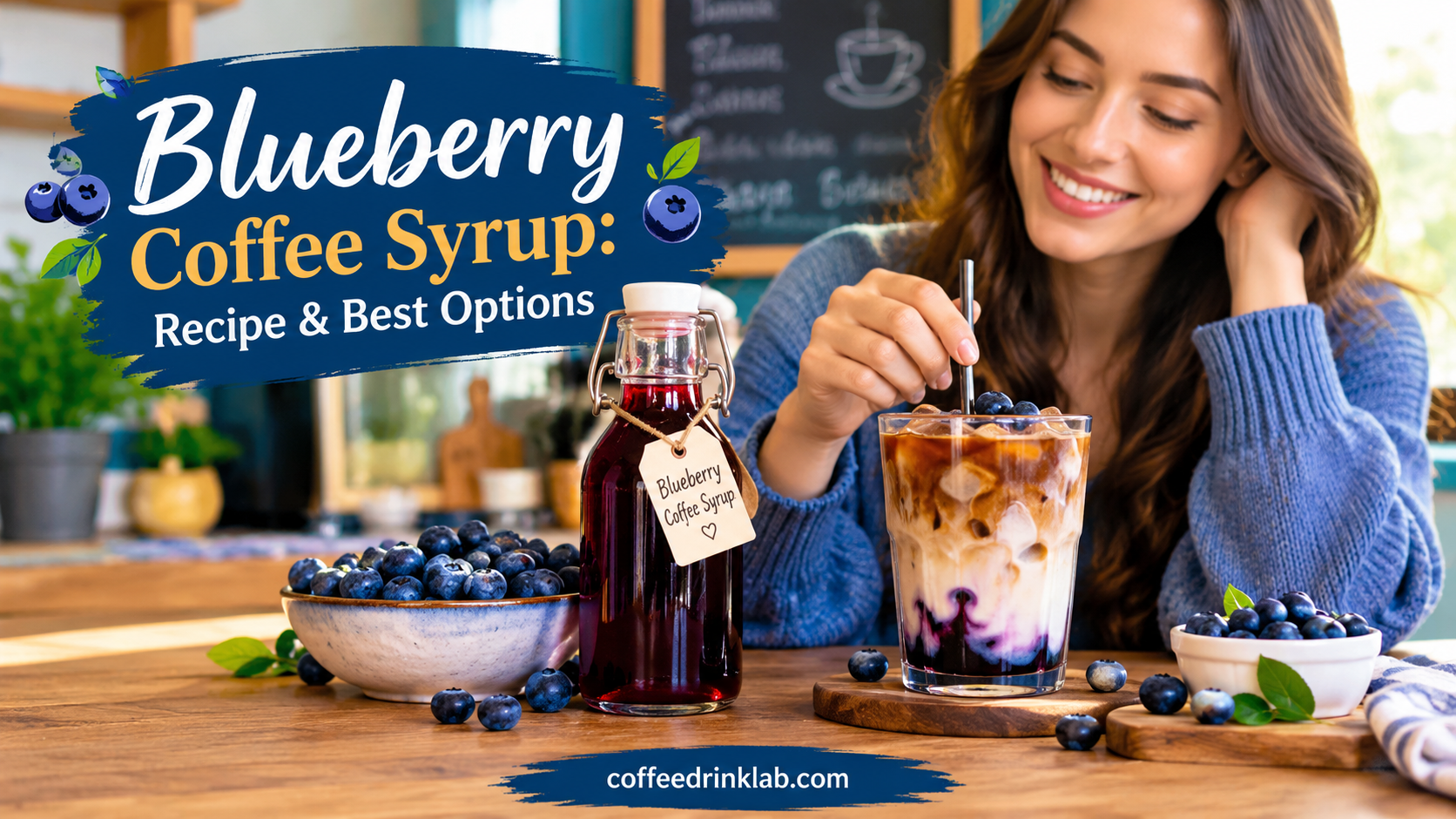 Blueberry Coffee Syrup: Recipe & Best Options