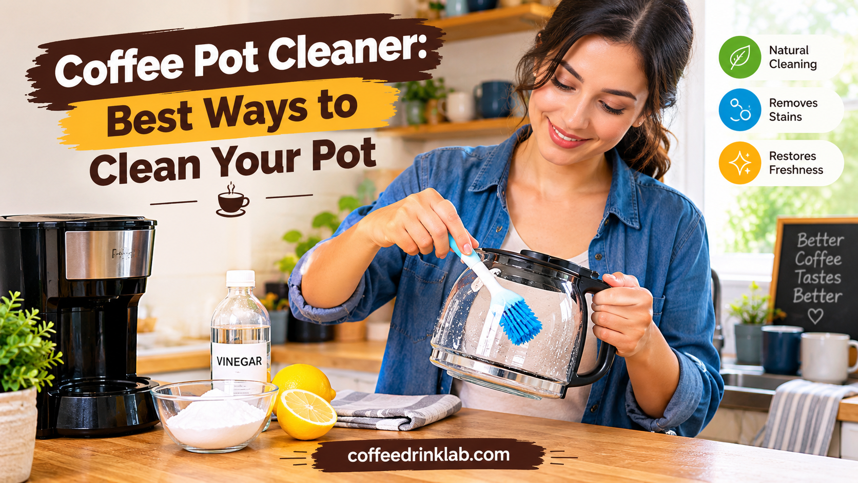 Coffee Pot Cleaner: Best Ways to Clean Your Pot