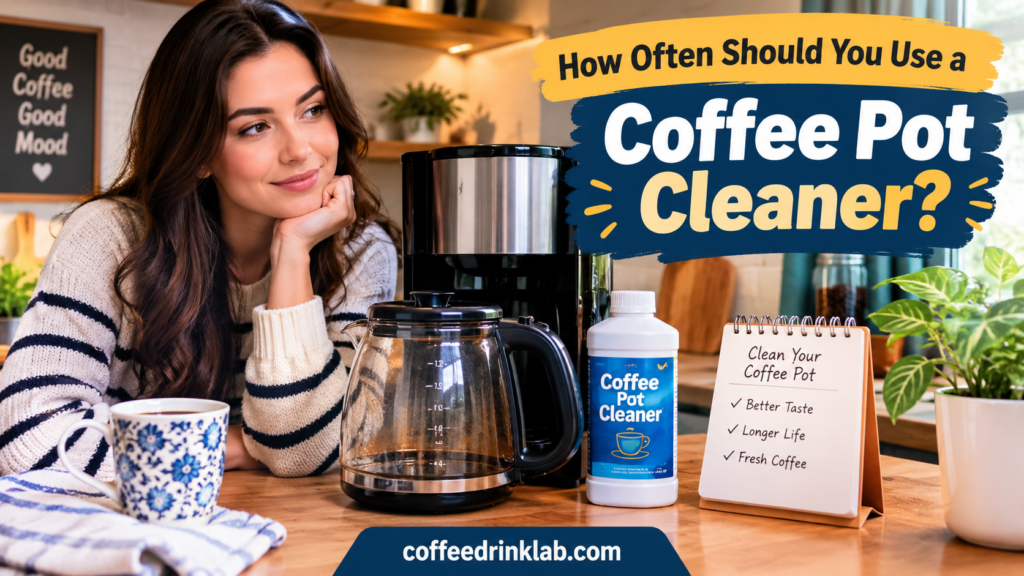 How Often Should You Use a Coffee Pot Cleaner?
