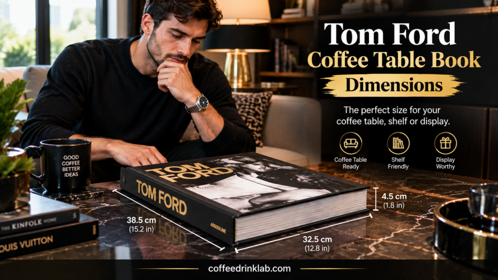 Tom Ford Coffee Table Book Dimensions