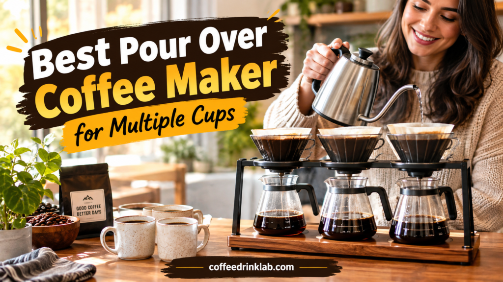 Best Pour Over Coffee Maker for Multiple Cups
