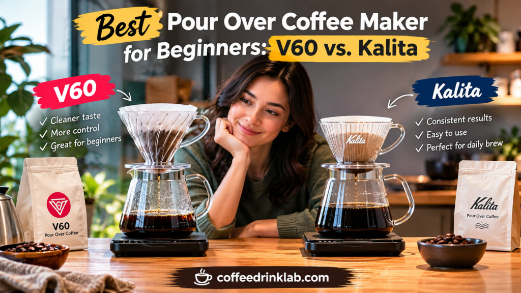 Best Pour Over Coffee Maker for Beginners: V60 vs. Kalita