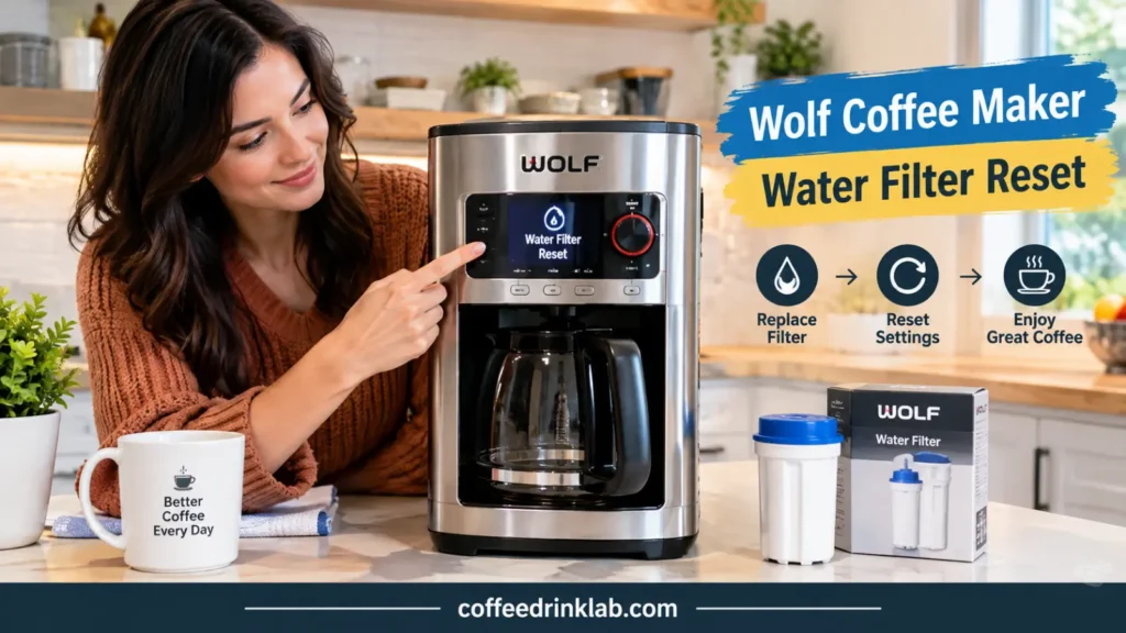 Wolf Coffee Maker Water Filter Reset