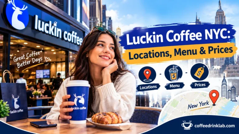 Luckin Coffee NYC: Locations, Menu & Prices