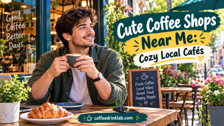 Cute Coffee Shops Near Me: Cozy Local Cafés