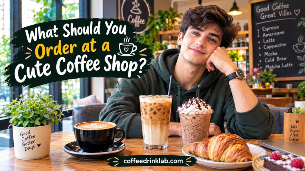 What Should You Order at a Cute Coffee Shop?