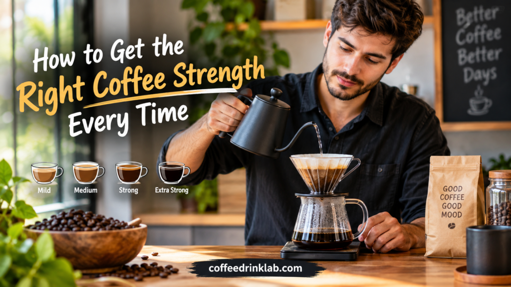 How to Get the Right Coffee Strength Every Time