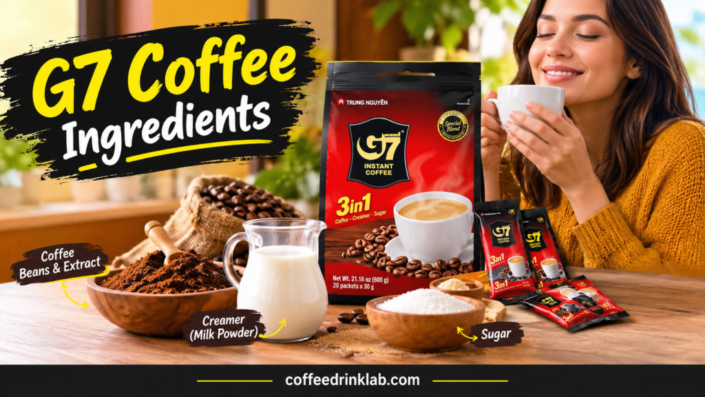 G7 Coffee Ingredients