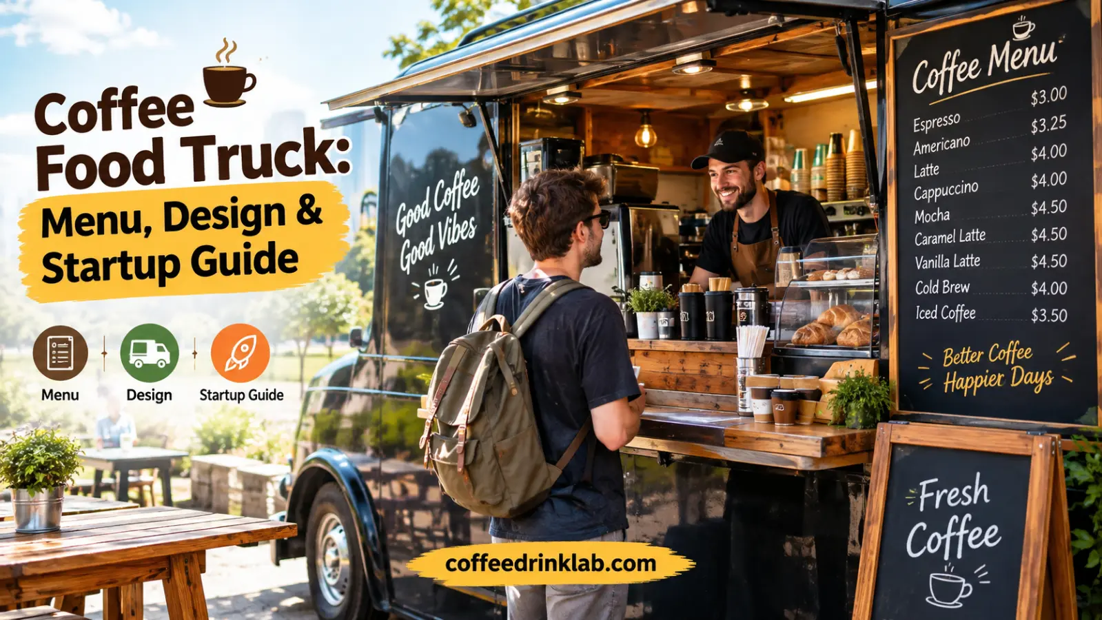 Coffee Food Truck: Menu, Design & Startup Guide
