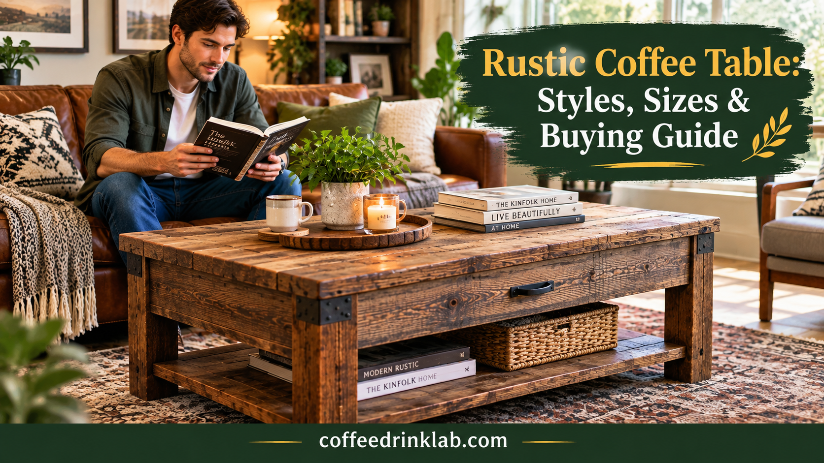 Rustic Coffee Table: Styles, Sizes & Buying Guide