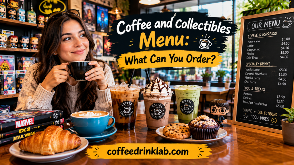 Coffee and Collectibles Menu: What Can You Order?
