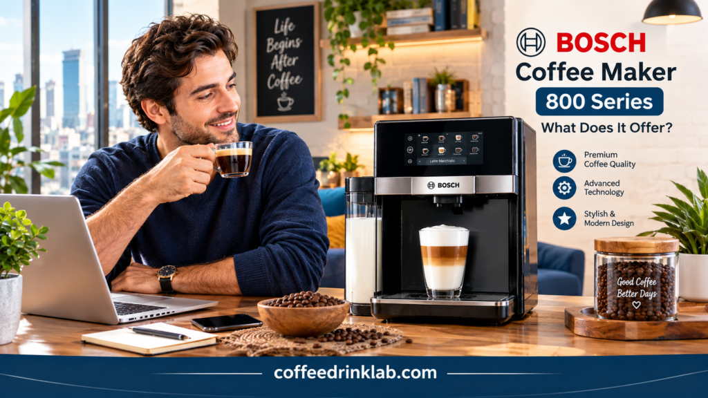 Bosch Coffee Maker 800 Series: What Does It Offer?