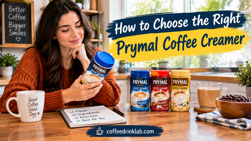 How to Choose the Right Prymal Coffee Creamer