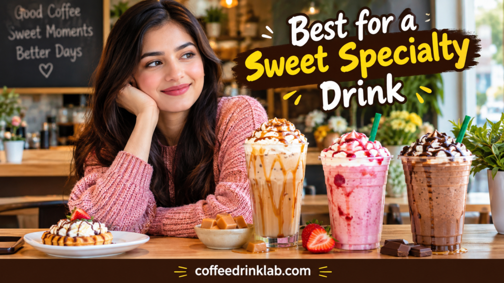 Best for a Sweet Specialty Drink