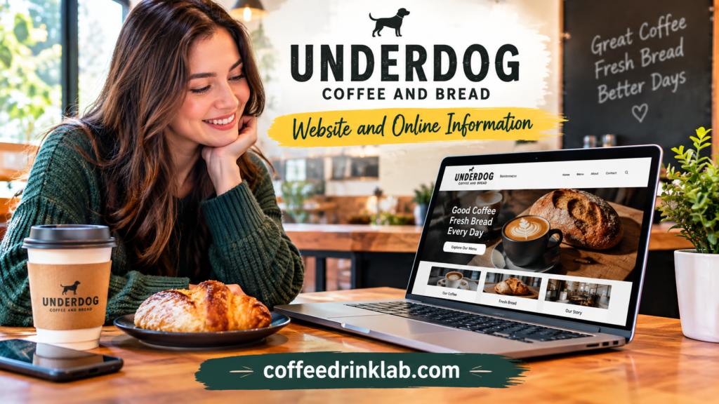 Underdog Coffee and Bread Website and Online Information