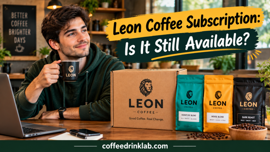 Leon Coffee Subscription: Is It Still Available?