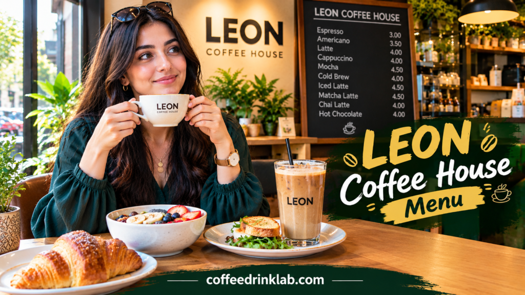 Leon Coffee House Menu