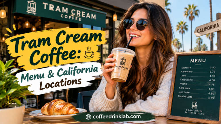 Tram Cream Coffee: Menu & California Locations