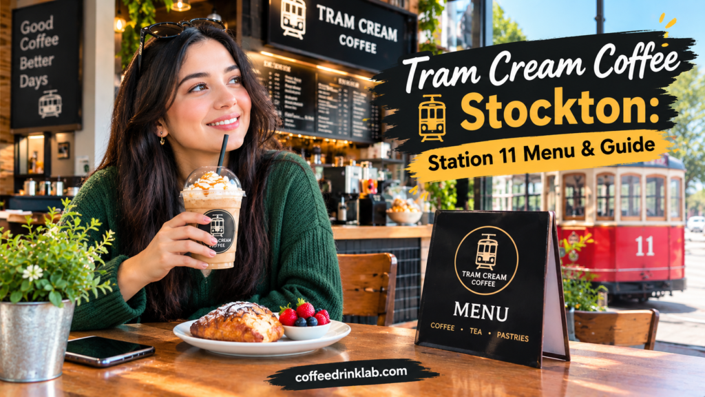 Tram Cream Coffee Stockton: Station 11 Menu & Guide
