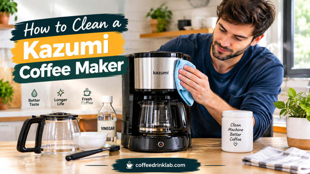 How to Clean a Kazumi Coffee Maker