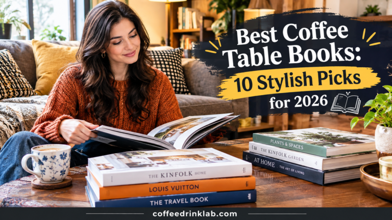 Best Coffee Table Books: 10 Stylish Picks for 2026