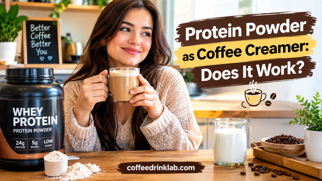 Protein Powder as Coffee Creamer: Does It Work?