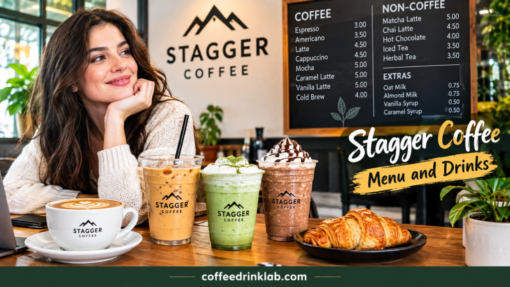 Stagger Coffee Menu and Drinks