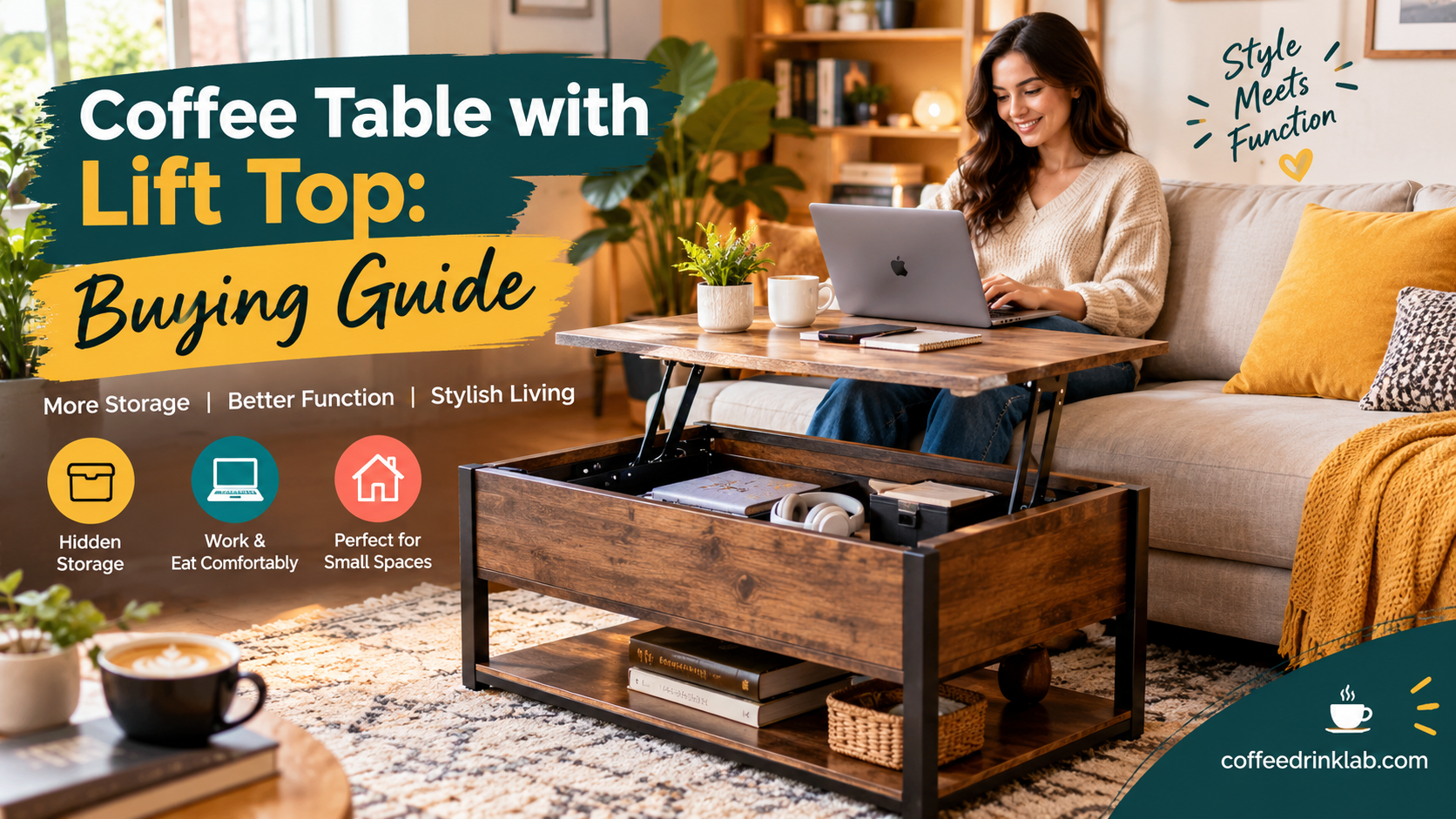 Coffee Table with Lift Top: Buying Guide