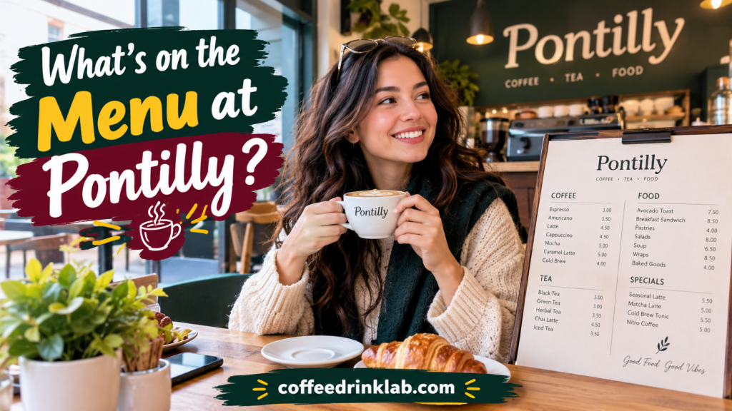 What's on the Menu at Pontilly? 