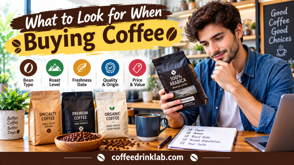 What to Look for When Buying Coffee