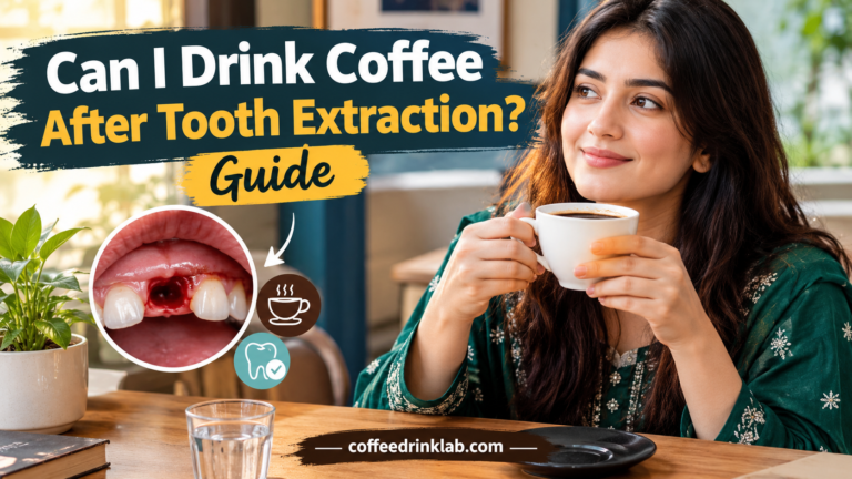 Can I Drink Coffee After Tooth Extraction? Guide