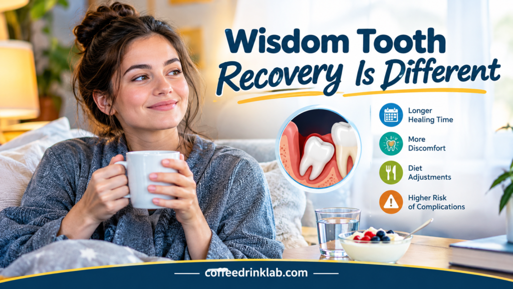 Wisdom Tooth Recovery Is Different