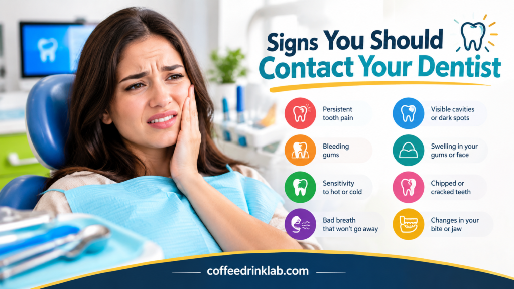 Signs You Should Contact Your Dentist
