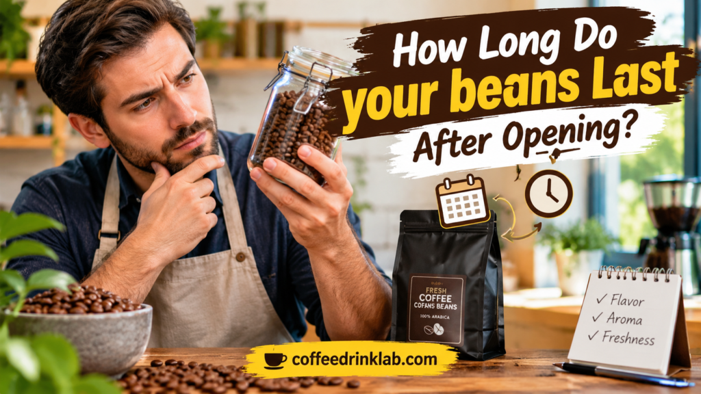 How Long Do your beans Last After Opening?