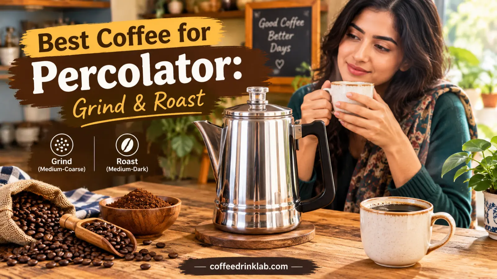 Best Coffee for Percolator: Grind & Roast
