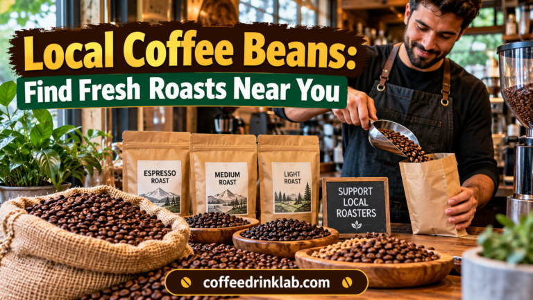Local Coffee Beans: Find Fresh Roasts Near You