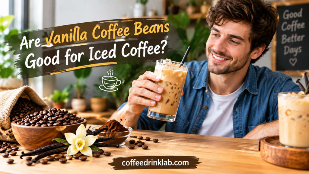 Are Vanilla Coffee Beans Good for Iced Coffee?