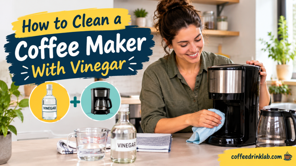 How to Clean a Coffee Maker With Vinegar