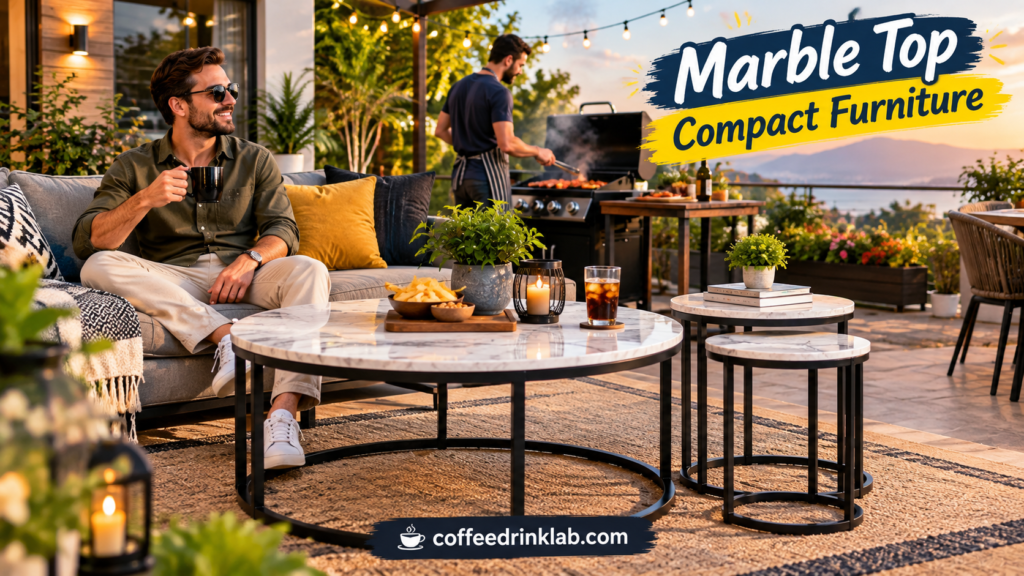Marble Top Compact furniture