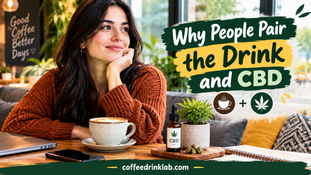Why People Pair the drink and CBD