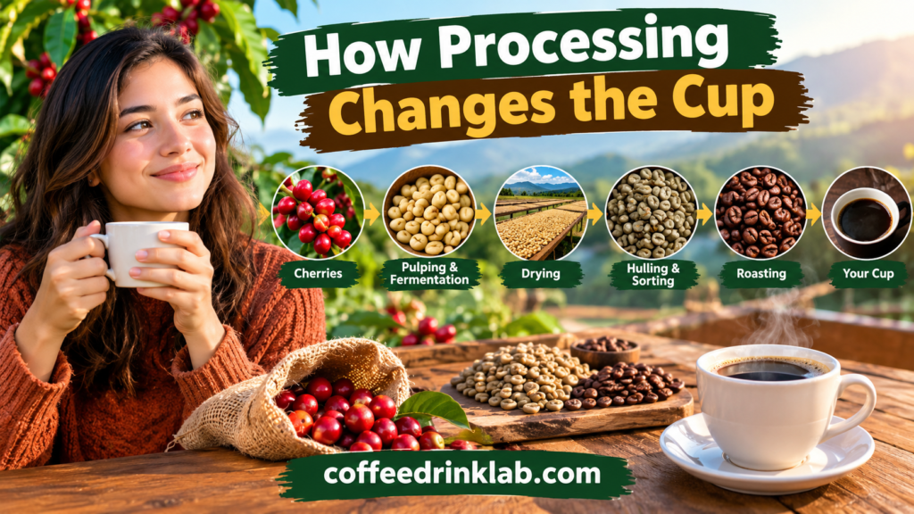 How Processing Changes the Cup